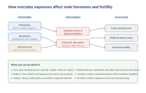 Male Fertility Decline: Chemical Causes and Fixes